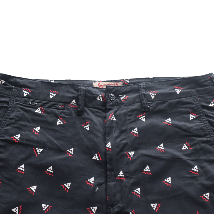 SUGAR CANE シュガーケーン SC52538 NATIVE AMERICAN BANDANA PRINT WORK SHORTS  ネイティブアメリカンバンダナプリントワークショーツ