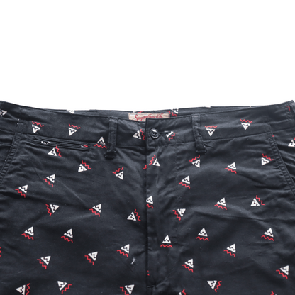 SUGAR CANE シュガーケーン SC52538 NATIVE AMERICAN BANDANA PRINT WORK SHORTS  ネイティブアメリカンバンダナプリントワークショーツ