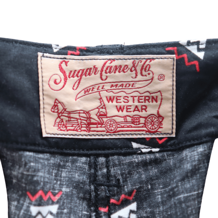 SUGAR CANE シュガーケーン SC52538 NATIVE AMERICAN BANDANA PRINT WORK SHORTS  ネイティブアメリカンバンダナプリントワークショーツ