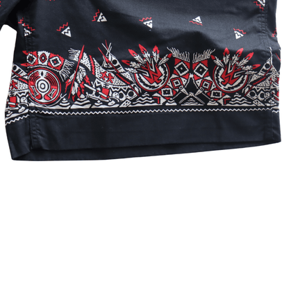 SUGAR CANE シュガーケーン SC52538 NATIVE AMERICAN BANDANA PRINT WORK SHORTS  ネイティブアメリカンバンダナプリントワークショーツ