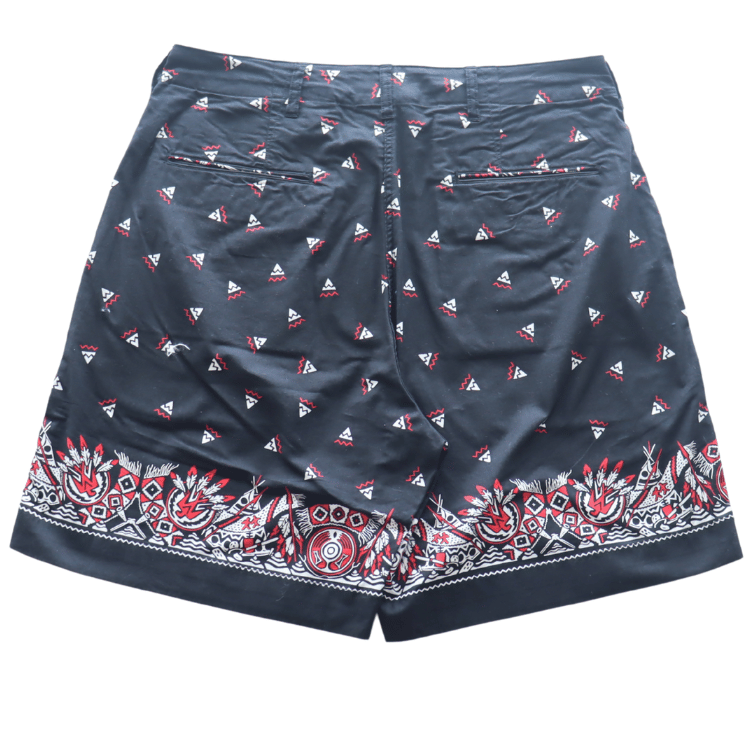 SUGAR CANE シュガーケーン SC52538 NATIVE AMERICAN BANDANA PRINT WORK SHORTS  ネイティブアメリカンバンダナプリントワークショーツ