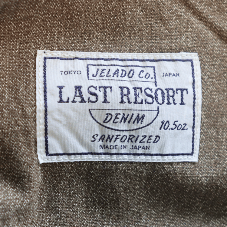 JELADO ジェラード AG94341DB 41 Denim Stencil デニムステンシル 10.5oz LAST RESORT DENIM