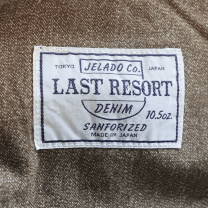 JELADO ジェラード AG94341DB 41 Denim Stencil デニムステンシル 10.5oz LAST RESORT DENIM