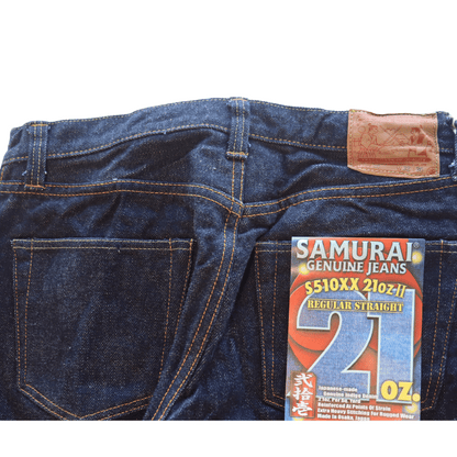 SAMURAI JEANS サムライジーンズ  S510XX21ozII 21oz レギュラーストレート