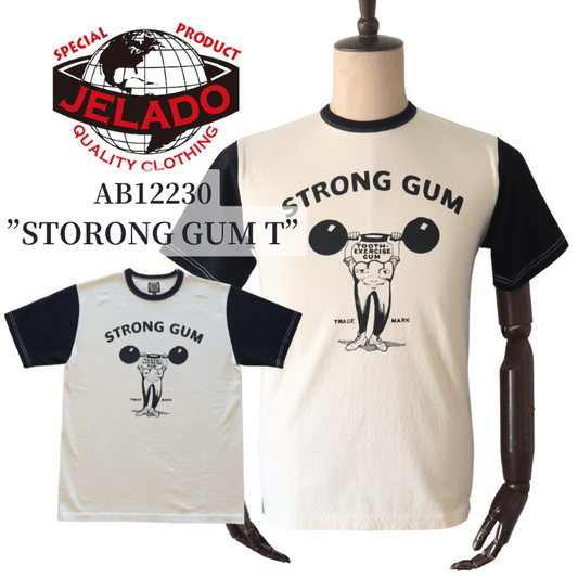 JELADO ジェラード AB12230 Strong Gum Tee ストロングガム Tシャツ BASIC COLLECTION