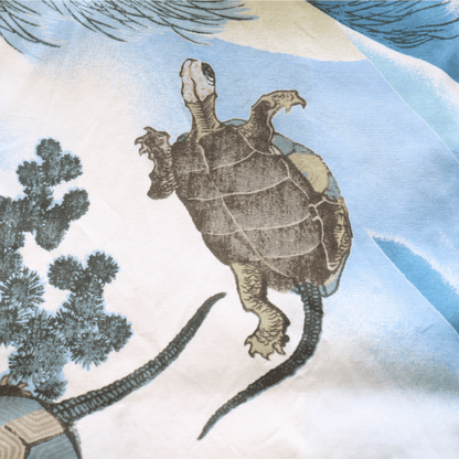 SUN SURF サンサーフ SS39461 SUN SURF × 葛飾北斎 SPECIAL EDITION “亀” スペシャルエディション ハワイアンシャツ アロハシャツ