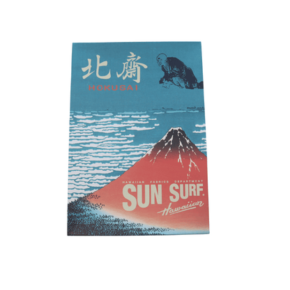 SUN SURF サンサーフ SS39461 SUN SURF × 葛飾北斎 SPECIAL EDITION “亀” スペシャルエディション ハワイアンシャツ アロハシャツ