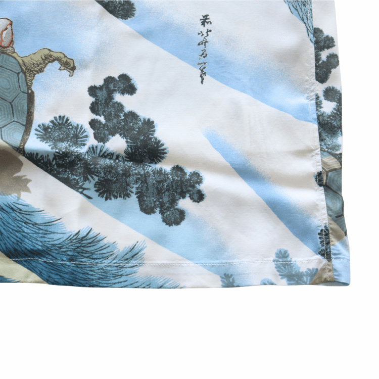 SUN SURF サンサーフ SS39461 SUN SURF × 葛飾北斎 SPECIAL EDITION “亀” スペシャルエディション ハワイアンシャツ アロハシャツ
