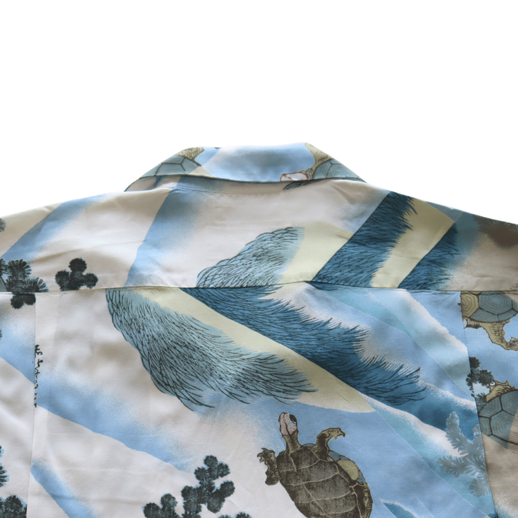 SUN SURF サンサーフ SS39461 SUN SURF × 葛飾北斎 SPECIAL EDITION “亀” スペシャルエディション ハワイアンシャツ アロハシャツ