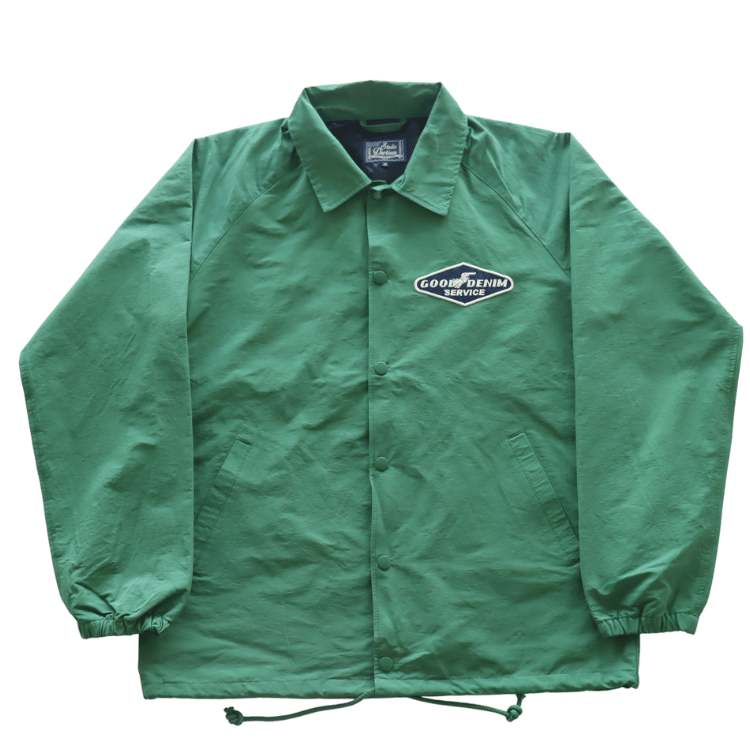 STUDIO D'ARTISAN ステュディオダルチザン 4627 ロクヨンコーチジャケット ロクヨンクロス コーチジャケット スナップボタン ダブルファスナー オマージュ刺繍 ラグランスリーブ