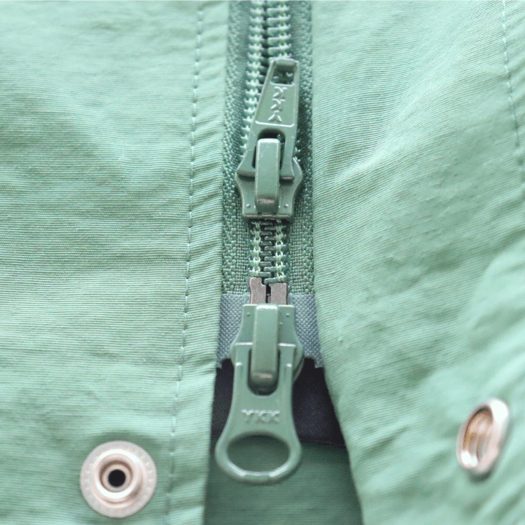 STUDIO D'ARTISAN ステュディオダルチザン 4627 ロクヨンコーチジャケット ロクヨンクロス コーチジャケット スナップボタン ダブルファスナー オマージュ刺繍 ラグランスリーブ