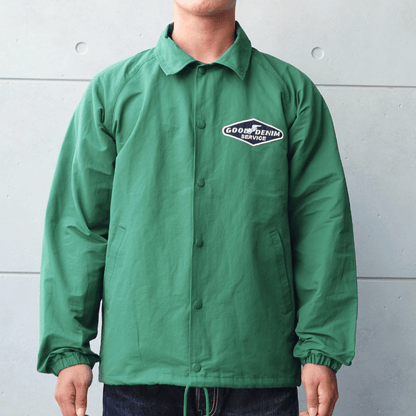 STUDIO D'ARTISAN ステュディオダルチザン 4627 ロクヨンコーチジャケット ロクヨンクロス コーチジャケット スナップボタン ダブルファスナー オマージュ刺繍 ラグランスリーブ