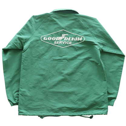 STUDIO D'ARTISAN ステュディオダルチザン 4627 ロクヨンコーチジャケット ロクヨンクロス コーチジャケット スナップボタン ダブルファスナー オマージュ刺繍 ラグランスリーブ