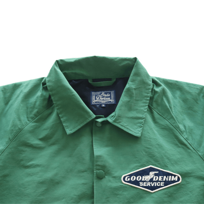 STUDIO D'ARTISAN ステュディオダルチザン 4627 ロクヨンコーチジャケット ロクヨンクロス コーチジャケット スナップボタン ダブルファスナー オマージュ刺繍 ラグランスリーブ