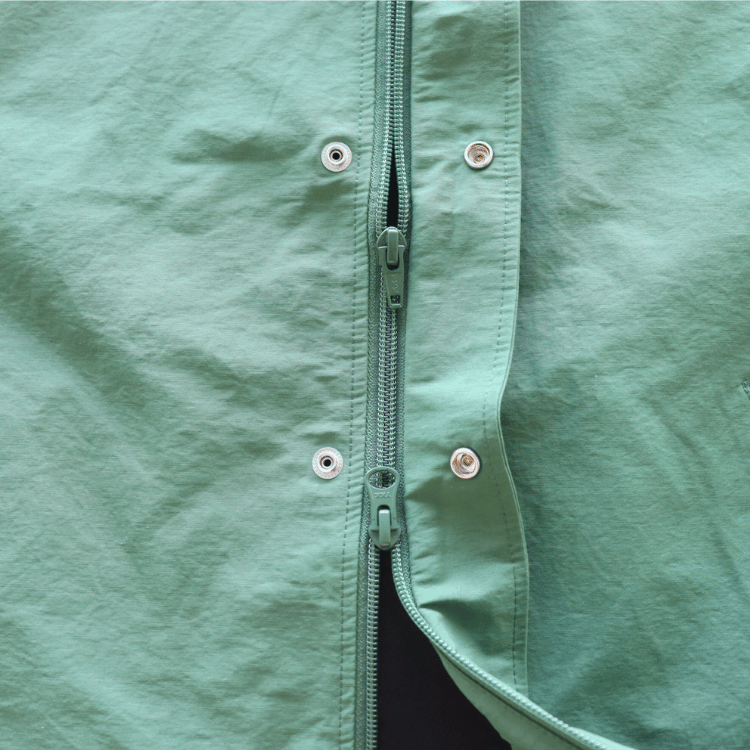 STUDIO D'ARTISAN ステュディオダルチザン 4627 ロクヨンコーチジャケット ロクヨンクロス コーチジャケット スナップボタン ダブルファスナー オマージュ刺繍 ラグランスリーブ