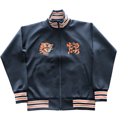 STUDIO D'ARTISAN ステュディオダルチザン 8192 "ベトジャージ"  ベトジャン モチーフトラックジャケット アメカジ仕様 トラックトップ ダブルジッパー しっかりとしたリブ レトロ ライトアウター