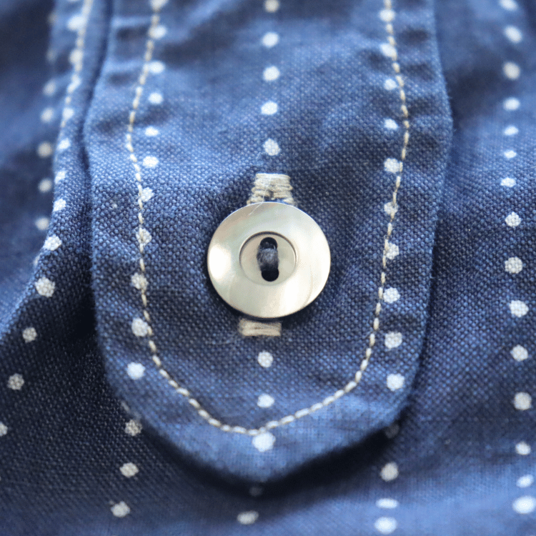 Dalee's & Co ダリーズアンドコー Calico.F...30s Calico SHIRT キャラコシャツ