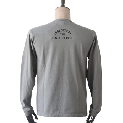 BUZZ RICKSON'S バズリクソンズ BR69626 L/S T-SHIRT McCHORD A.F. BASE プリント長袖ミリタリーＴシャツ AIR FORCE