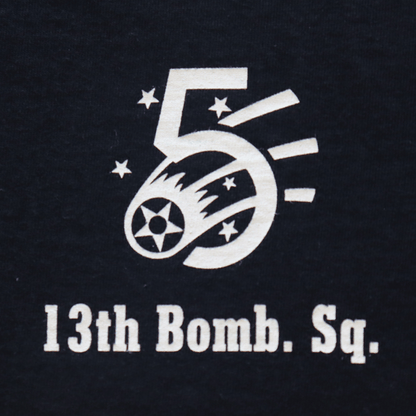 BUZZ RICKSON'S バズリクソンズ BR69628 L/S T-SHIRT 13th BOMB.SQ.THE GRIM REAPERSプリント長袖ミリタリーＴシャツ