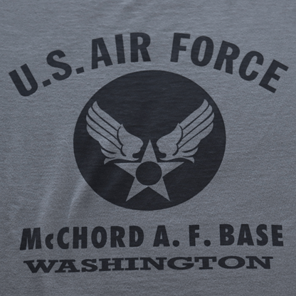 BUZZ RICKSON'S バズリクソンズ BR69626 L/S T-SHIRT McCHORD A.F. BASE プリント長袖ミリタリーＴシャツ AIR FORCE