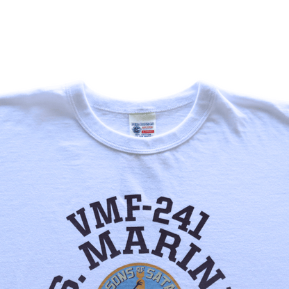 BUZZ RICKSON'S バズリクソンズ BR69627 L/S T-SHIRT VMF-241 SONS OF SATAN プリント長袖ミリタリーＴシャツ