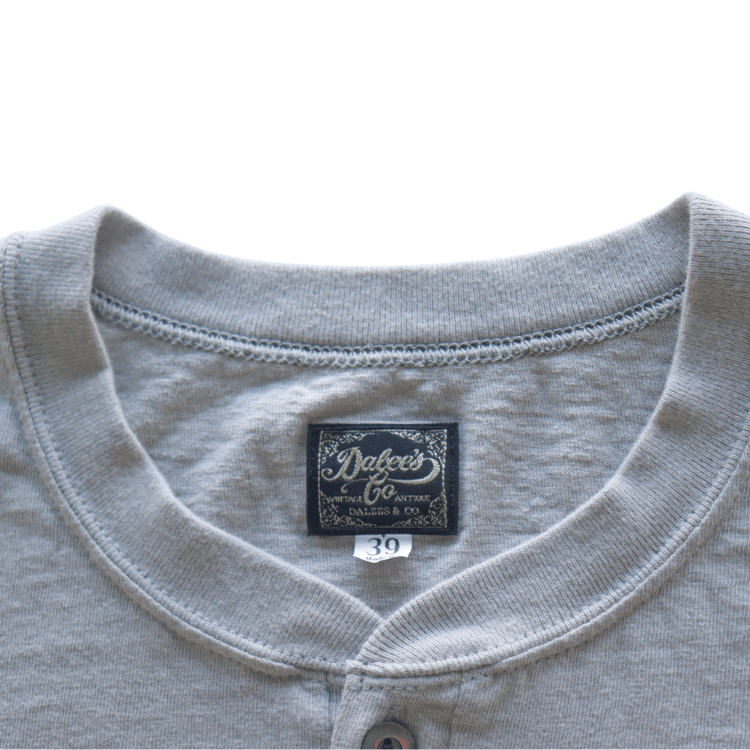 DALEE'S&CO ダリーズ by DELUXEWARE  Spinner.L 1920s HENLEY NECK スピナー 1920s ワークヘンリーネック 長袖Tシャツ