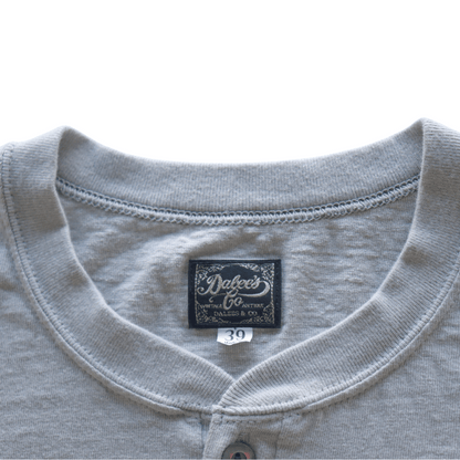 DALEE'S&CO ダリーズ by DELUXEWARE  Spinner.L 1920s HENLEY NECK スピナー 1920s ワークヘンリーネック 長袖Tシャツ