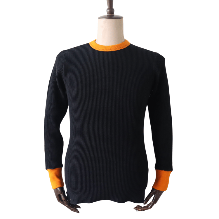 JELADO ジェラード  AB12226 Mega Thermal Crew Neck 2tone メガサーマルクルーネックT 長袖