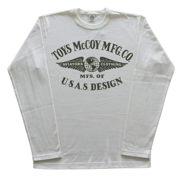 TOYS McCOY トイズマッコイ TMC2553 LONG SLEEVE TEE TOYS MCCOY MFG.CO."U.S.A.S.DESIGN" ロングスリーブTシャツ 長袖Tシャツ