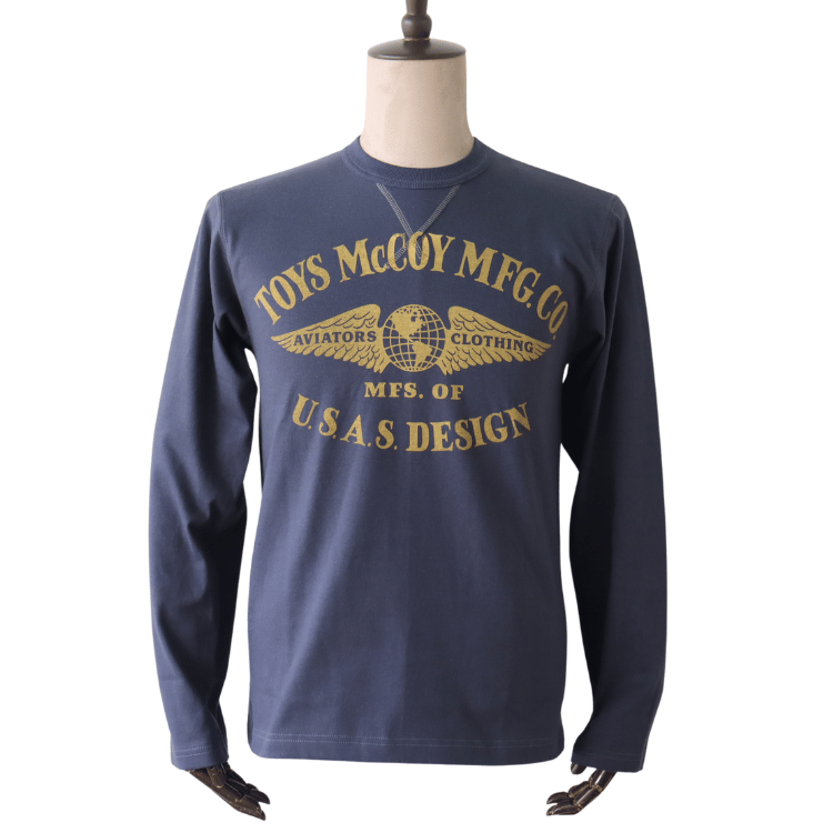 TOYS McCOY トイズマッコイ TMC2553 LONG SLEEVE TEE TOYS MCCOY MFG.CO."U.S.A.S.DESIGN" ロングスリーブTシャツ 長袖Tシャツ