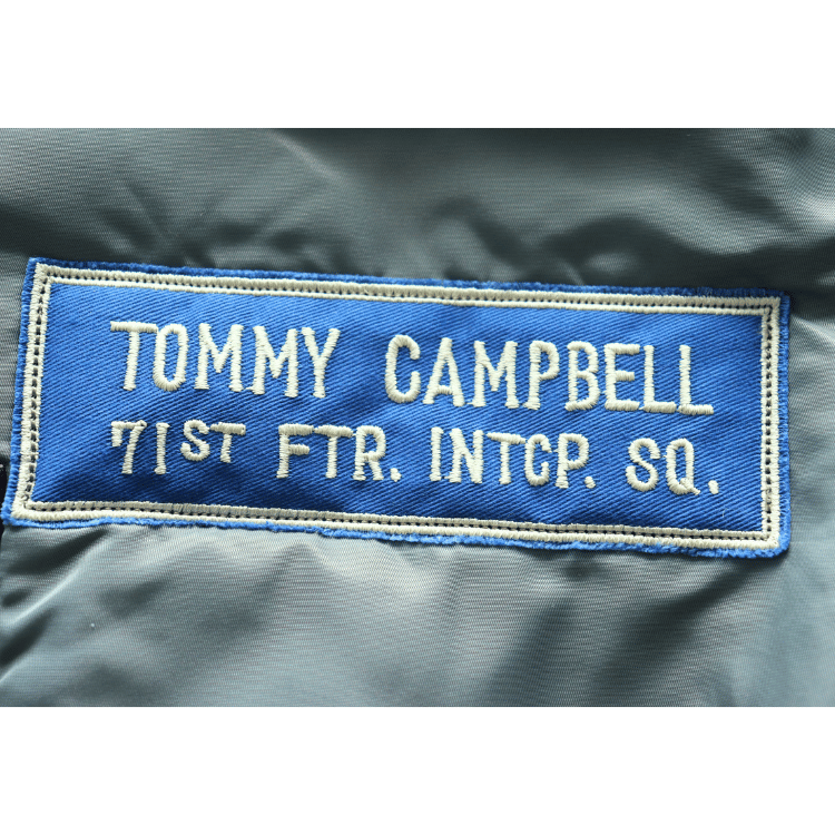 BUZZ RICKSON'S バズリクソンズ BR15747 Type MA-1 1st MODEL 71st Fighter Interceptor Squadron 第71戦闘迎撃飛行隊プロジェクト・アロー 第26航空師団 ウィリアム・テル1965 スぺシャルオーダー ミリタリー アウター ブルゾン ジャンパー MADE IN JAPAN