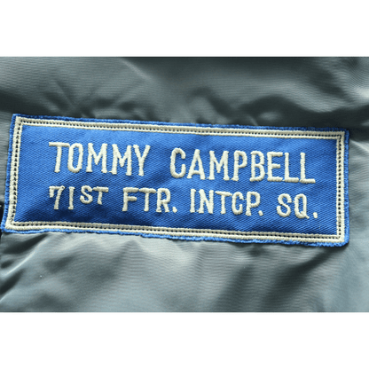 BUZZ RICKSON'S バズリクソンズ BR15747 Type MA-1 1st MODEL 71st Fighter Interceptor Squadron 第71戦闘迎撃飛行隊プロジェクト・アロー 第26航空師団 ウィリアム・テル1965 スぺシャルオーダー ミリタリー アウター ブルゾン ジャンパー MADE IN JAPAN