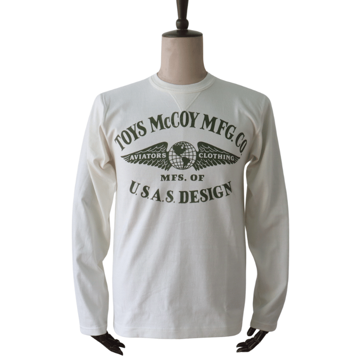 TOYS McCOY トイズマッコイ TMC2553 LONG SLEEVE TEE TOYS MCCOY MFG.CO."U.S.A.S.DESIGN" ロングスリーブTシャツ 長袖Tシャツ