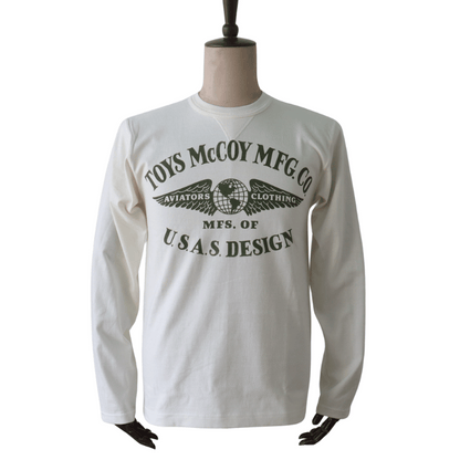 TOYS McCOY トイズマッコイ TMC2553 LONG SLEEVE TEE TOYS MCCOY MFG.CO."U.S.A.S.DESIGN" ロングスリーブTシャツ 長袖Tシャツ