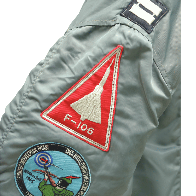 BUZZ RICKSON'S バズリクソンズ BR15747 Type MA-1 1st MODEL 71st Fighter Interceptor Squadron 第71戦闘迎撃飛行隊プロジェクト・アロー 第26航空師団 ウィリアム・テル1965 スぺシャルオーダー ミリタリー アウター ブルゾン ジャンパー MADE IN JAPAN