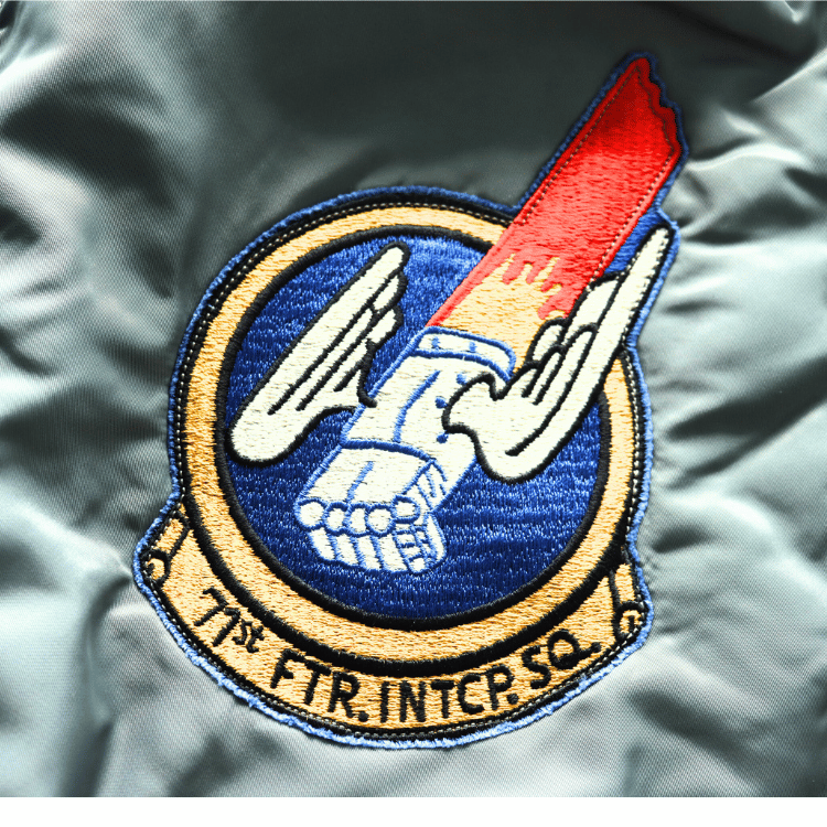 BUZZ RICKSON'S バズリクソンズ BR15747 Type MA-1 1st MODEL 71st Fighter Interceptor Squadron 第71戦闘迎撃飛行隊プロジェクト・アロー 第26航空師団 ウィリアム・テル1965 スぺシャルオーダー ミリタリー アウター ブルゾン ジャンパー MADE IN JAPAN