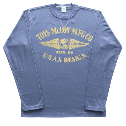 TOYS McCOY トイズマッコイ TMC2553 LONG SLEEVE TEE TOYS MCCOY MFG.CO."U.S.A.S.DESIGN" ロングスリーブTシャツ 長袖Tシャツ