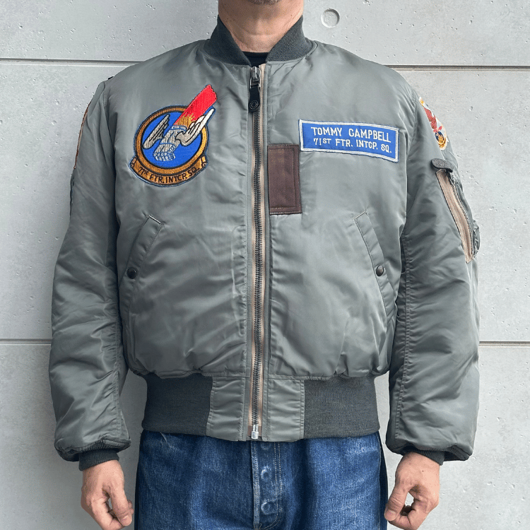 BUZZ RICKSON'S バズリクソンズ BR15747 Type MA-1 1st MODEL 71st Fighter Interceptor Squadron 第71戦闘迎撃飛行隊プロジェクト・アロー 第26航空師団 ウィリアム・テル1965 スぺシャルオーダー ミリタリー アウター ブルゾン ジャンパー MADE IN JAPAN