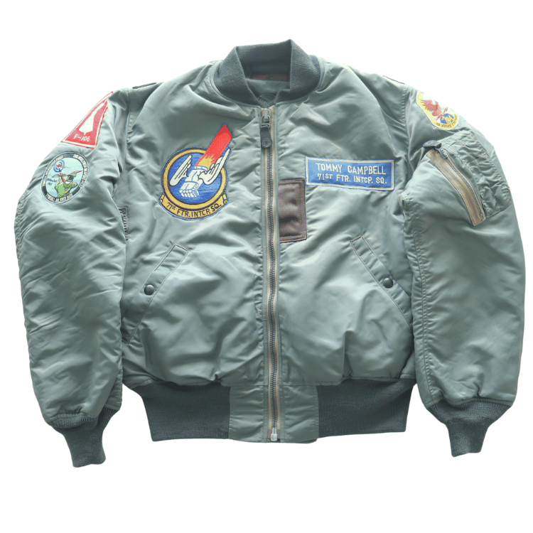 BUZZ RICKSON'S バズリクソンズ BR15747 Type MA-1 1st MODEL 71st Fighter Interceptor Squadron 第71戦闘迎撃飛行隊プロジェクト・アロー 第26航空師団 ウィリアム・テル1965 スぺシャルオーダー ミリタリー アウター ブルゾン ジャンパー MADE IN JAPAN