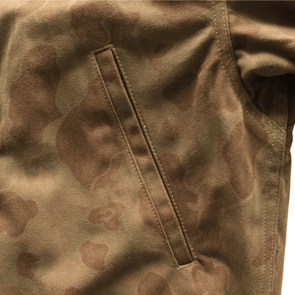 BUZZ RICKSON'S バズリクソンズ BR15768 AVIATION ASSOCIATES TANKERS CAMOUFLAGE OVER DYE タンカーズ カモフラージュ ジャケット 航空隊 パイロット カエルの皮膚”（フロッグスキン）野戦服 装備用素材 タンカースジャケット ヘリンボーンツイル