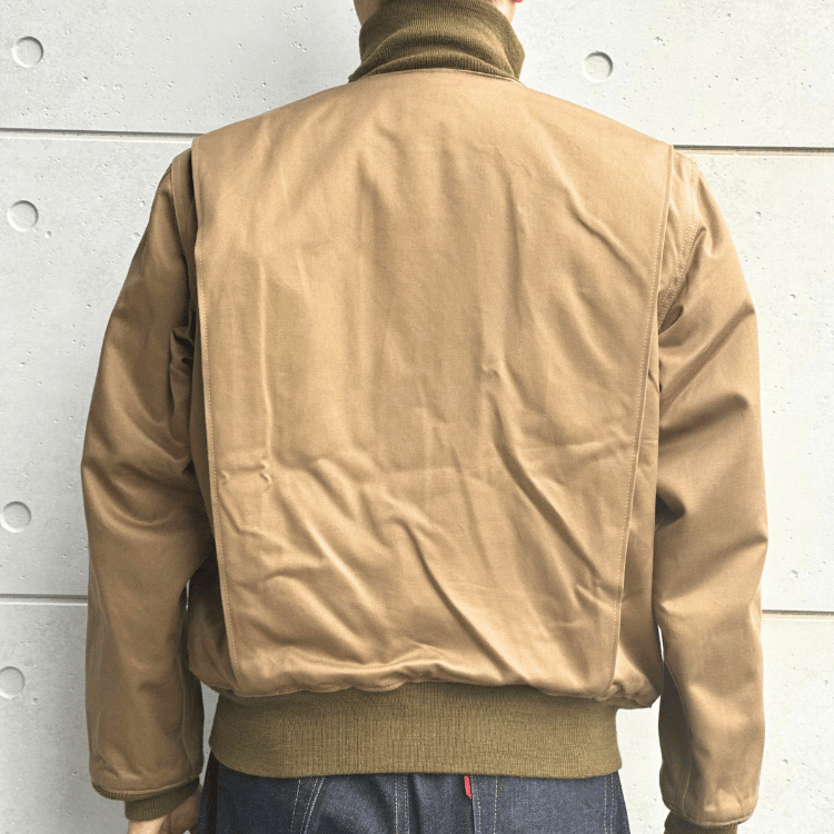 BUZZ RICKSON'S バズリクソンズ BR15755 Type TANKERS SLASH POCKET “BUZZ RICKSON MFG. CO.” タンカース スラッシュポケット ジャケット 機甲部隊 冬用戦闘服 フライトジャケット アウターシェル 耐水・耐風加工 コットンツイル