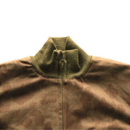 BUZZ RICKSON'S バズリクソンズ BR15768 AVIATION ASSOCIATES TANKERS CAMOUFLAGE OVER DYE タンカーズ カモフラージュ ジャケット 航空隊 パイロット カエルの皮膚”（フロッグスキン）野戦服 装備用素材 タンカースジャケット ヘリンボーンツイル