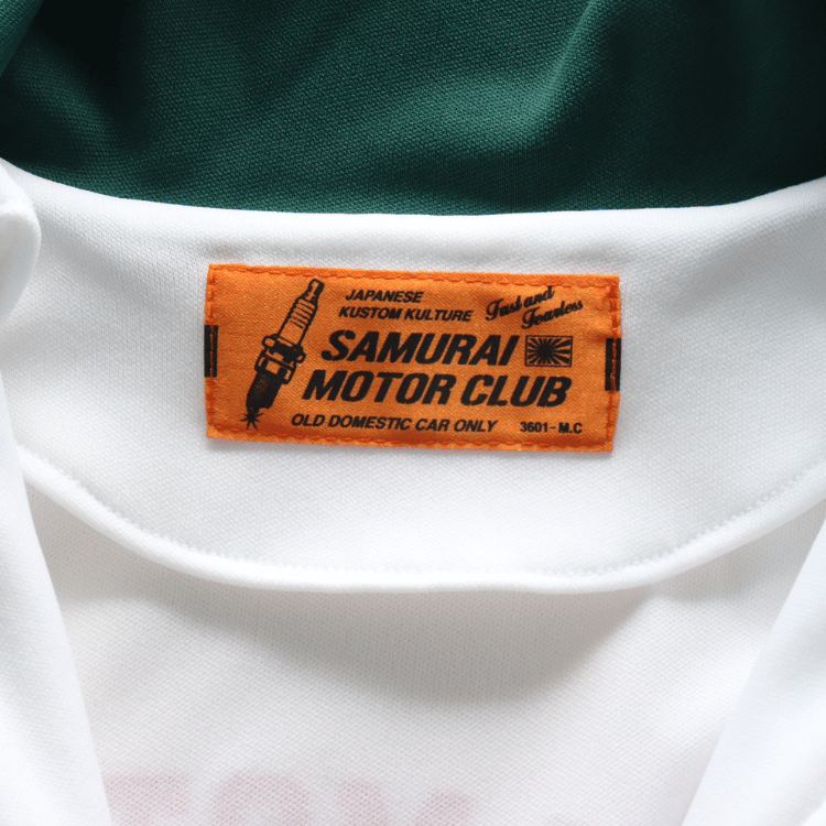 SAMURAIJEANS サムライジーンズ SMJS25-101 SAMURAICLUB サムライ倶楽部 ジャージ SAMURAI MOTOR CLUB サムライモータークラブ ニットスムース生地 ポリエステル100％ 吸湿 速乾性日本製