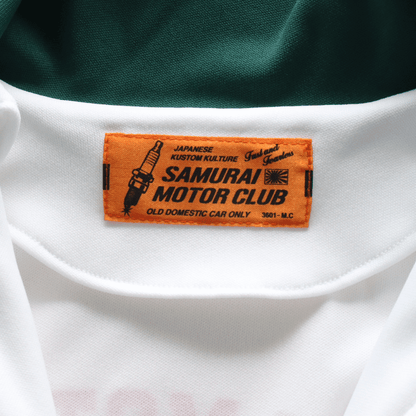 SAMURAIJEANS サムライジーンズ SMJS25-101 SAMURAICLUB サムライ倶楽部 ジャージ SAMURAI MOTOR CLUB サムライモータークラブ ニットスムース生地 ポリエステル100％ 吸湿 速乾性日本製