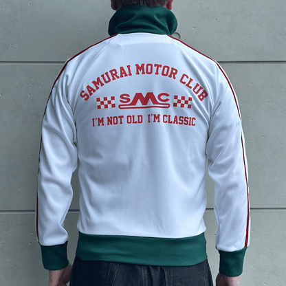 SAMURAIJEANS サムライジーンズ SMJS25-101 SAMURAICLUB サムライ倶楽部 ジャージ SAMURAI MOTOR CLUB サムライモータークラブ ニットスムース生地 ポリエステル100％ 吸湿 速乾性日本製