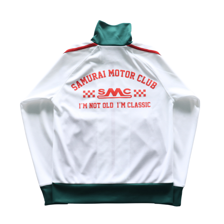 SAMURAIJEANS サムライジーンズ SMJS25-101 SAMURAICLUB サムライ倶楽部 ジャージ SAMURAI MOTOR CLUB サムライモータークラブ ニットスムース生地 ポリエステル100％ 吸湿 速乾性日本製