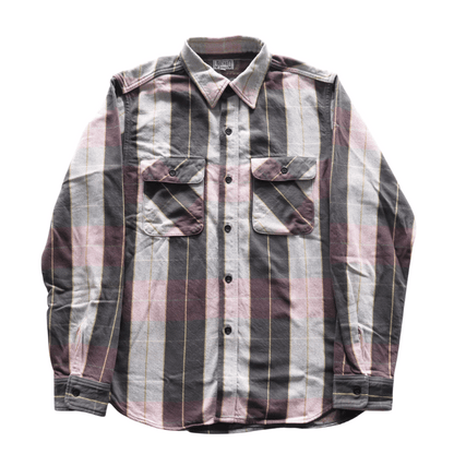 JELADO ジェラード JP12108 Unionworkers Shirt Regular ユニオンワーカーズシャツ ネルシャツ