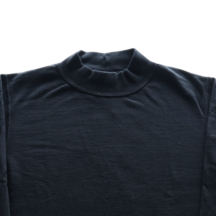 DELUXEWARE デラックスウエア M300-00 MOCK NECK KNIT モックネックニット 長袖