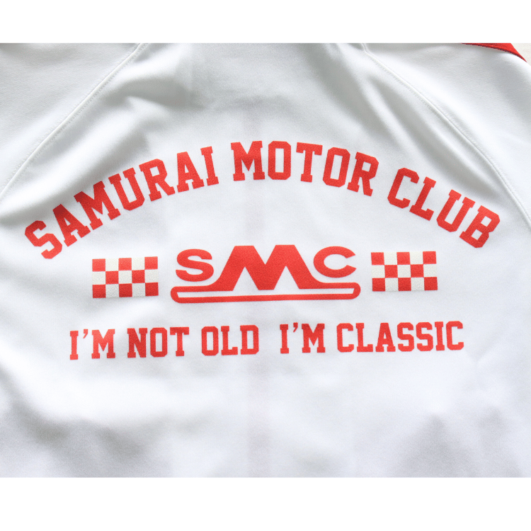 SAMURAIJEANS サムライジーンズ SMJS25-101 SAMURAICLUB サムライ倶楽部 ジャージ SAMURAI MOTOR CLUB サムライモータークラブ ニットスムース生地 ポリエステル100％ 吸湿 速乾性日本製