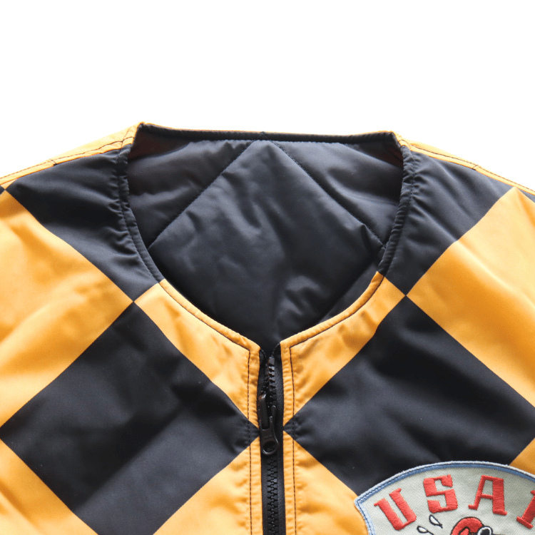 TOYS McCOY トイズマッコイ TMJ2542 VEST,LINECREWMAN "TYPE G-1" SNOOPY "USAF FLYING ACE SNOOPY" ベスト ラインクルーマン タイプG-1 スヌーピー USAF フライングエーススヌーピー リバーシブル仕様 保温性